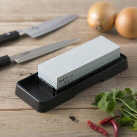包丁 包丁研ぎ器 貝印 シャープナー砥石セット（#400・#1000） コンビAP0305 送料無料 砥石 研ぎ石 キッチンバサミ【D】