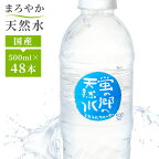 【目玉価格！1本49.6円】水 天然水 500ml 48本 送料無料 ペットボトル 蛍の郷の天然水500ml ミネラルウォーター 防災 備蓄 水 軟水 500ml 岐阜県 名水百選 長良川 【D】 【代引不可】