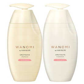 和の実 by ヘアレシピ うるつや シャンプー350ml+トリートメント350g フレッシュベリーの香り ポンプ 送料無料 WANOMI 米ぬか美容 浸透力 セット品 シャンプー トリートメント 広がり・うねり うるおい 濃密 果実の香り P&G 【D】