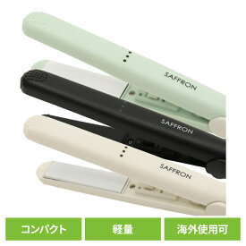 ヘアーアイロン ミニアイロン ストレートアイロン ストレートミニヘアアイロン HDL-MN-01ミニアイロン ヘアアイロン コンパクト 軽量 ヘアケア 美容家電 ドライヤー ヘアセット ストレートアイロン ブラシ ホワイト ブラック ミント[2606SE]
