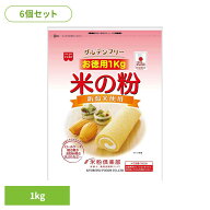 [最大300円OFFクーポン★食いしんぼう祭] 【6個】共立食品　米の粉　お徳用 1kg 米 米粉 お菓子作り グル…