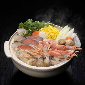 北の寄せ鍋(生ラーメン、特製あわせ鍋スープ付) 2112鍋 北海道 秋鮭 たら かに ほたて えび ラーメン 〆 味噌 【TD】【代引不可】【giftLP】