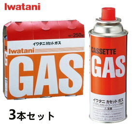 カセットボンベ 3本 CB-250OR イワタニ 3本セット カセットガス カセットガスボンベ Iwatani 岩谷産業【D】[0223SX]