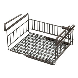 【SALE★12%OFF】ラック 収納 キッチン キッチン用品 吊り戸棚下スライドバスケット 29841 カゴ 下村企販【D】 新生活 [2603SE]