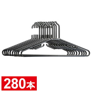 【280本セット】ハンガー 280本 280本セット BAU-4310 ブラック送料無料 アイリスオーヤマ 収納用品 スカート 洗濯 洗濯用品 ランドリー 雑貨 タオル掛け コートハンガー クローゼットハンガー