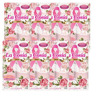 【96ロール】トイレットペーパー ダブル 12ロール×8個セット ラコシア プリントロール(再生紙)108mm×25m ピンク 2757送料無料 プリント柄 香り付き 再生紙 かわいい まとめ買い LaCosia ローズ