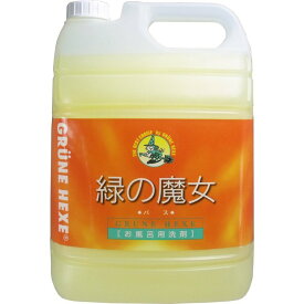 液体洗剤 5kg 緑の魔女 バス用 業務用 5L ミマスクリーンケア送料無料 5000mL お風呂用洗剤 5KG 大容量 業務用 ドイツ 浴室用 住宅用【UN】【D】