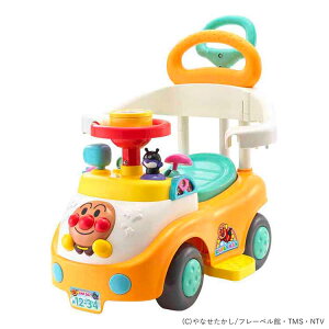 アンパンマン アンパンマンといっしょにドライブ! 3STEPビジーカー アンパンマン あんぱんまん よくばりビジーカー ビジーカー 3ステップ 足こぎ乗用 乗用 ベビートイ アガツマ クリスマス