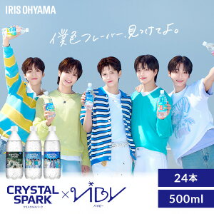 �N���X�^���X�p�[�N �N���[���\�[�_�t���[�o�[ 500ml×24�{ PET