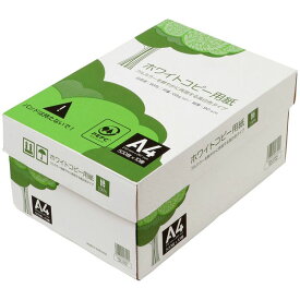 コピー用紙 A4 A3 B4 B5 5000枚 2500枚 1500枚 高白色 無地 PEFC認証 まとめ買い 箱買い 大量印刷 書類 資料 FAX 印刷 OA用紙 印刷用紙 会社 オフィス用品 事務用品 エイピーピー・ジャパン ホワイトコピー用紙 * 【D】[2604SO]