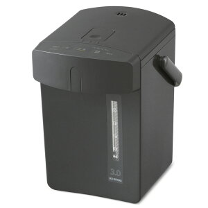 電気ポット 3L 2.2L おしゃれ 保温 マイコン式 大容量 コンパクト ジャーポット ポット カルキ抜き 空焚き防止 省エネ 温度調節 ミルク シンプル 軽量 アイボリー ピンク ブラック 黒 白 おしゃ