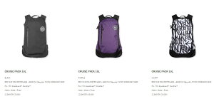 RAIN OR SHINE CIAVC CRUISE PACK 10L ŐVf@N[Y pbN obNpbN UbN Xm[{[h obNJg[