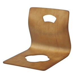 弘益 木製曲げ木座椅子GZ-395 ブラウン【1個】【送料別】【送料別ですが、まとめ買いの場合、お得です】