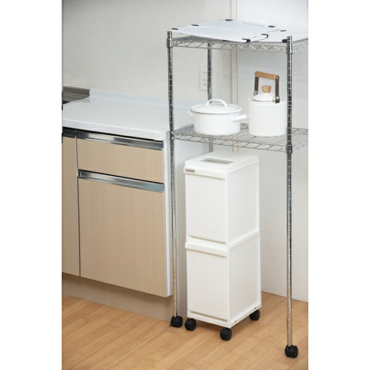 楽天市場】トンボ ユニード 多段スリムペール 2段 ホワイト 【幅20.5×奥行29.5×高さ72.5cm 10L×2】 : くらし弐番館 楽天市場】トンボ ユニード 多段スリムペール 2段 ホワイト 【幅20.5×奥行29.5×高さ72.5cm 10L×2】 : くらし弐番館