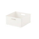 サンカ ナチュラ インボックス 横型 S 1/3サイズ NIB-YS WH ホワイト 【幅26.3×奥行き26.3×高さ12cm】