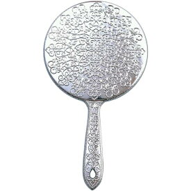 ヤマムラ メッキハンドミラー L Y-13 SV シルバー 【幅15.5×奥行1.1×高さ28.5cm】【ポスト投函配送 ネコポス】