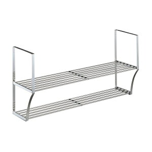 田窪工業所 パイプ棚Aタイプ 2段 幅120cm PA2-120 【代引き不可・配達時間指定不可・日祝日配達不可】