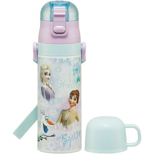 Skater �X�P�[�^�[ SKDC4 �y�� 2WAY�X�e�����X�{�g�� 430�`470ml �A�i�Ɛ�̏���26 ���̎q ���q �R�b�v���� ������ �ۉ��E�ۗ�