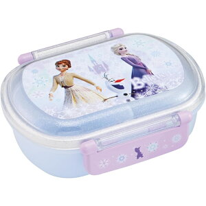 【宅急便コンパクト】Skater スケーター QAF2BA 抗菌タイトランチボックス お弁当箱 アナと雪の女王26 ディズニー女の子 女児 小判型 丸型 遠足 運動会 幼児 小学生
