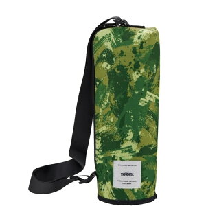 サーモス 保冷マイボトルポーチ APL-1000 GR-C グリーンカモフラージュ 約1L用