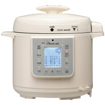 楽天市場】ワンダーシェフ 電気圧力鍋 4l geda40の通販