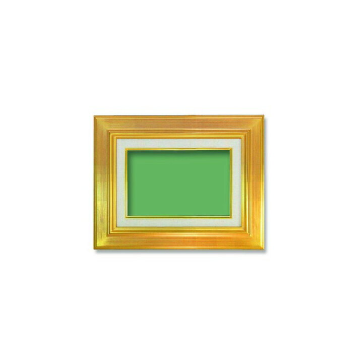 新品】〔 油額 〕 油絵額 F0号 180×140mm ゴールド 油縁 キャンバス