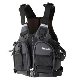 リトルプレゼンツ カヤックフィッシングPFD PF-08 グレイ