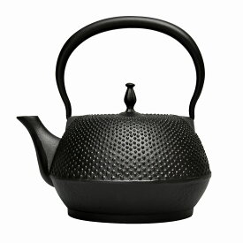 送料無料 岩手南部鉄器 鉄瓶 南部アラレ IH | 日本製 IH対応 調理器具 料理 調理用品 調理小物 キッチンツール 岩手 南部鉄器 鉄器 鉄分 急須 沸かす お湯 湯 おすすめ おしゃれ 酒井産業 プレゼント ギフト クリスマス