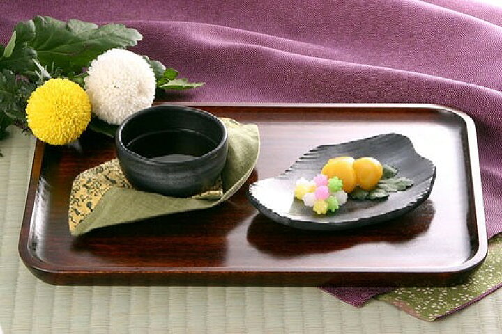 楽天市場】送料無料 うるし塗り長角盆 36×26.5 | 日本製 木製 木製 