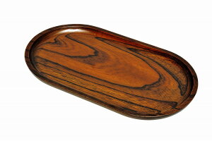 おもてなし盆 | 日本製 木製 木製トレー トレー トレイ お盆 食卓 おしゃれ シンプル インテリア 楕円 ランチョンマット おもてなし 来客用 お手伝い 普段使い カフェ お膳 けやき 木 酒井産
