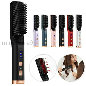 ドライヤー カールドライヤー ヘアドライヤーブラシドライヤー ホットエアーブラシ 電熱ブラシ3IN1多機能 ストレートヘアロールブラシ ホットブラシ コードレス 充電式 ヘアアイロン コー