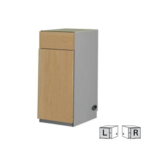 �����؍H USKM-D27-40HT_H50-90 L/R �L���r�l�b�g �ǖʎ��[ W400 D270 H500-900�@�V�ʉ��ϗL��