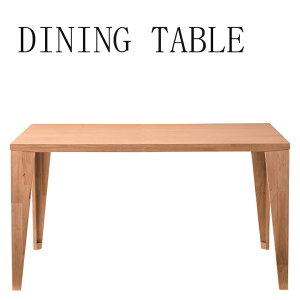 【桜屋工業】ダイニングテーブル DT-03-135 ナチュラルオーク サイズ:W135×D85×H72cm ダイニング テーブル 食卓 木目 135 85 高級感 おしゃれ シンプル 【お客様組立品】