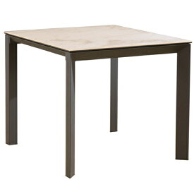 ダイニングテーブル Granada-グラナダ90-80テーブル 2色対応 W90×D80×H72cm 【組立品】 ARBOL セラミック天板 セラミック 丈夫 熱に強い キズに強い 汚れに強い きれいに使える 高級感