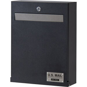壁掛けポスト 郵便ポスト 縦型ポスト スチール製 幅33×奥行12×高さ42.5cm ( 送料無料 壁掛け ポスト 一戸建て用 荷物受け )