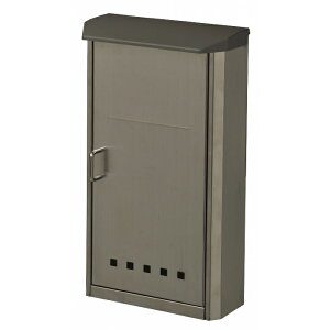 壁掛けポスト 郵便ポスト 縦型マイポスト ステンレス 21×10×36.5 ST-920 ( 送料無料 宅配ポスト 壁掛け ポスト 一戸建て用 荷物受け 縦型ポスト )