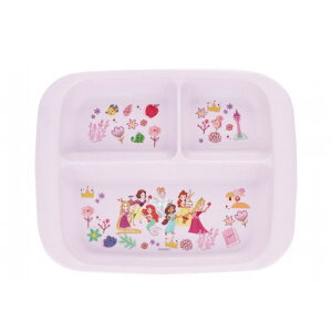ランチプレート 軽い プラスチック製 キャラクター ディズニー プリンセス ( ジャスミン 白雪姫 シンデレラ アリエル ベル 割れない プレート お皿 皿 食器 子供 キッズ こども ランチ お子