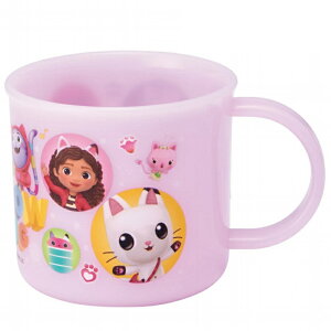 コップ 200ml 食洗機対応 抗菌 プラコップ キャラクター ギャビーのドールハウス( ギャビー パンディ ポーズ 幼稚園 保育園 給食 キッズ カップ マグ マグカップ 軽い プラスチック )
