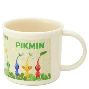 コップ 200ml 食洗機対応 抗菌 プラコップ キャラクター ピクミン ( 幼稚園 保育園 給食 キッズ カップ マグ マグカップ 軽い プラスチック )