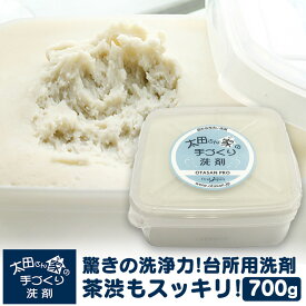 【★300円OFFクーポン対象】太田さん家の手づくり洗剤プロ52025S 【700g】食器用 界面活性剤 珪藻土 洗浄力抜群 環境に優しい 洗剤 泡切れ 手に優しい エコ 石鹸 無着色 無香料 茶渋 ヤシ油 食器用固形洗剤 台所用洗剤 キッチン 掃除 手作り洗剤 オーガニック 無添加