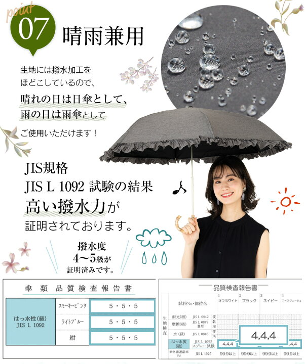 折りたたみ傘　UVカット　日焼け　雨具　持ち手付き　コンパクト　軽量　子供