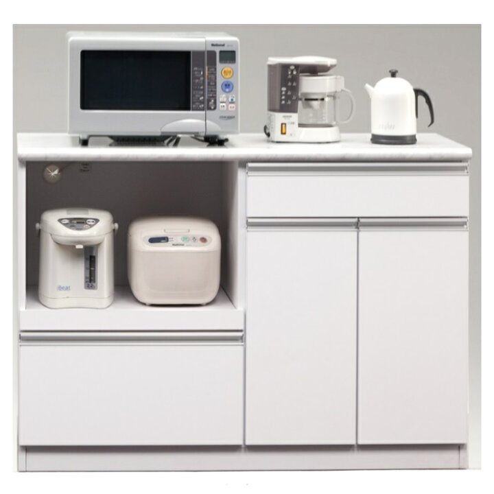 楽天市場】送料無料 I KA カウンター 幅120cm 収納カウンター オープン 