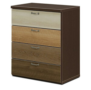 送料無料 I ドルチェ 幅60cm チェスト 4段 完成品 収納タンス 4段チェスト チェスト 整理タンス スライドレール付き引出し 日本製