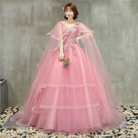 サイズ指定可 カラードレス ウェディングドレス ロング 演奏会 ピアノ 発表会 お 成人式ドレス 大人 ステージ 衣装 大きいサイズ 結婚式 コンサート 舞台