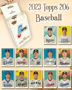 2023�N12��2������ Topps 2023 206 NPB Baseball Card �x�[�X�{�[���J�[�h