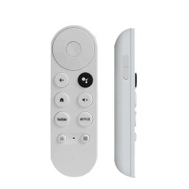 chromecast with google tv 交換用音声リモコン G9N9N 音声リモコン GA01919-JP googleクロームキャスト TVリモコン google tv streamer交換用 説明書が付属 ホワイト