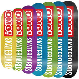 オーエムジー(OMG) スケートボードパーツ KIYO1 ロゴ デッキ 100% カナディアン ハードロック メイプル