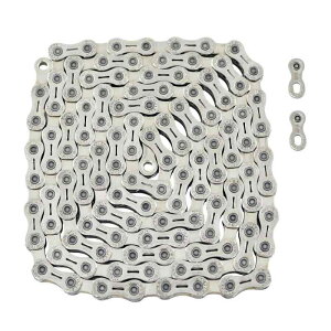 YBN 10 Speed Chain 120 Link w/Power Lock for Shimano Sram Campagnolo, Silver, YB2346