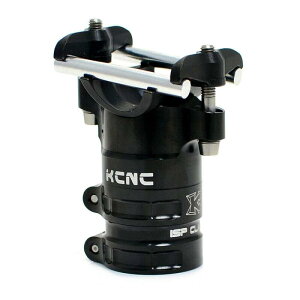 KCNC SP-9 ISP Majestic Seat Clamp 34.9/50mm Zero offset w/Ti Bolt, Black, SK2139