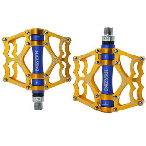 OSCクロスバイクペダル 超軽量 アルミ合金 フラットペダル 耐久性よい 2個セット
